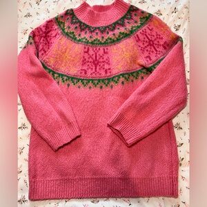 Cotton on Pink Sweater.